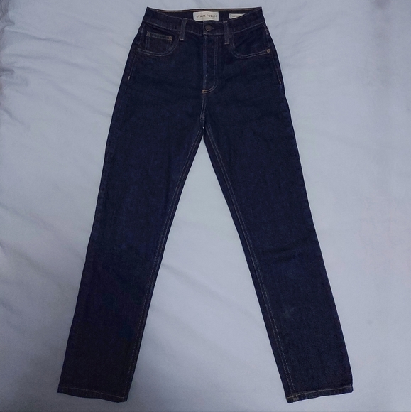 Denim Forum yoko high rise slim 26l jeans - Picture 1 of 7
